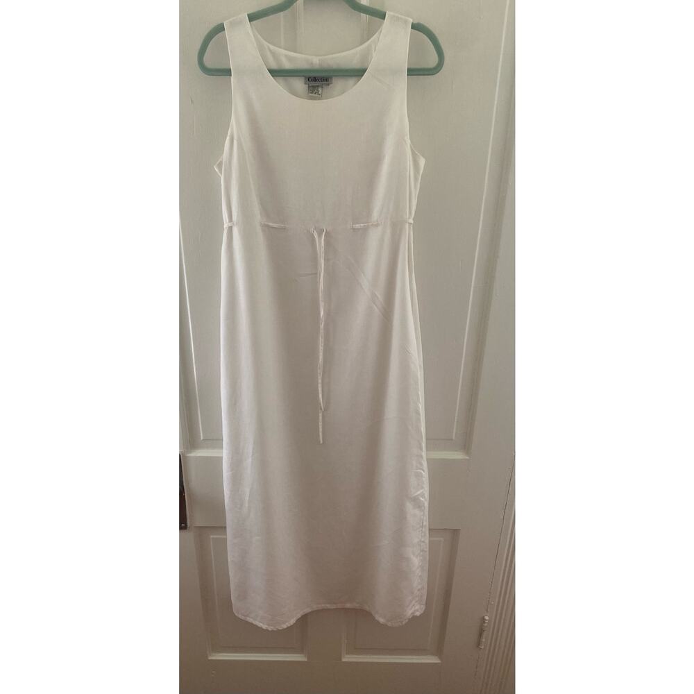 Women’s Size 8 Style & Co Collection White Lining Long Summer Wedding